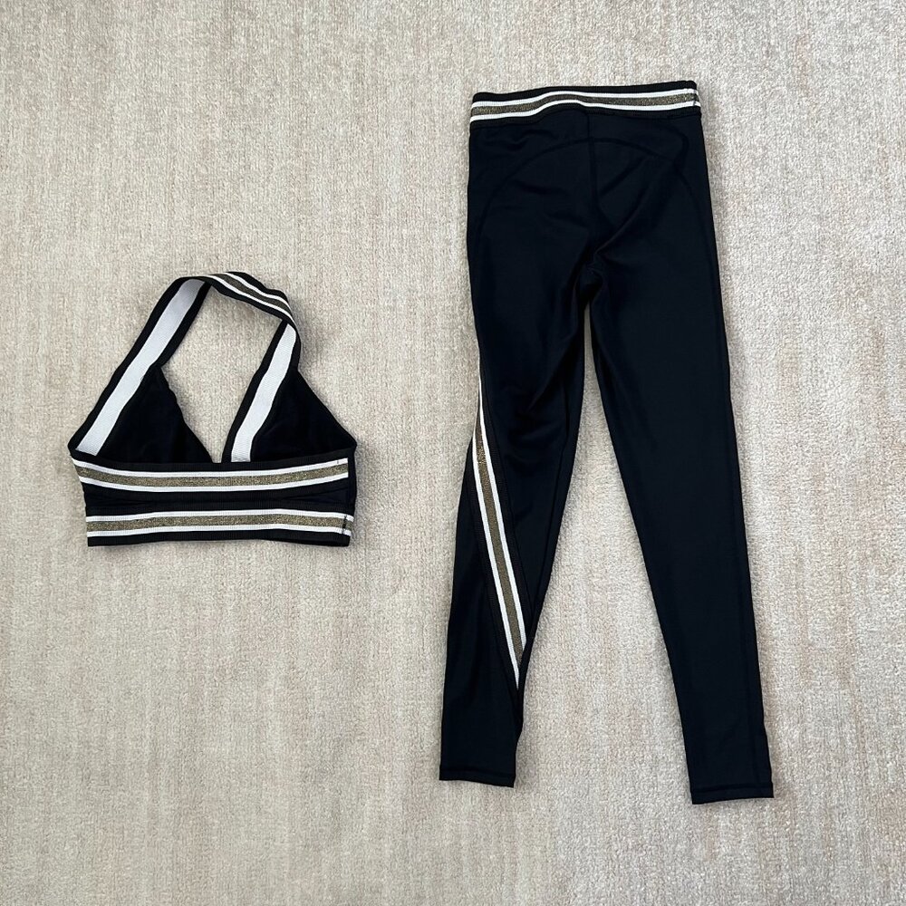Ivy Park Leggings Halter Sports Bra Workout Two Piece Set M - Picture 3 of 10